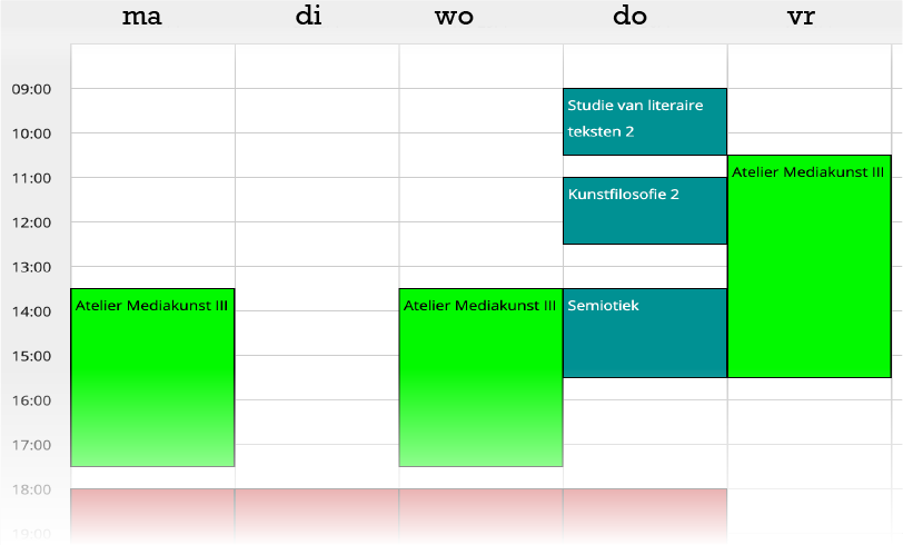 2e bachelor 1e semester