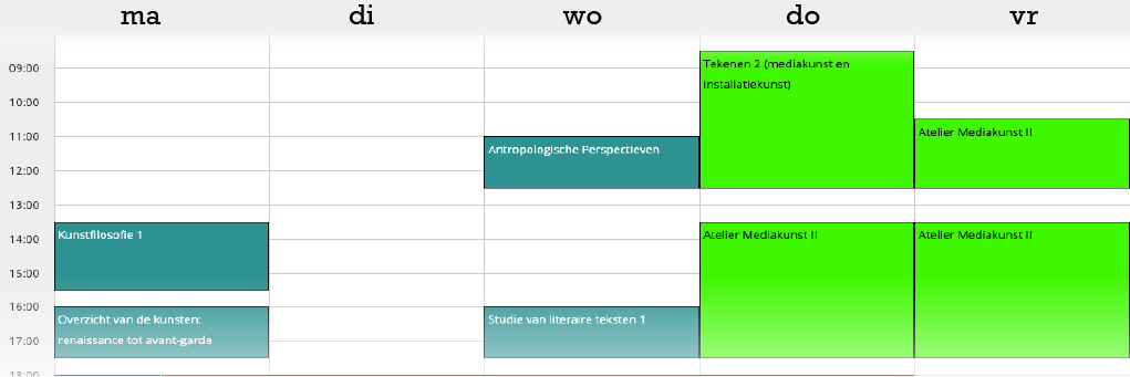 1e bachelor 1e semester