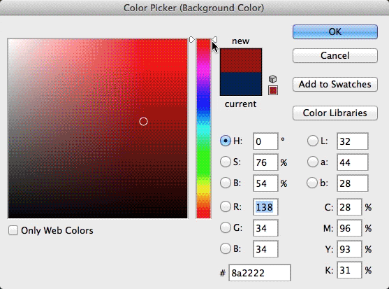 Photoshop Color Picker